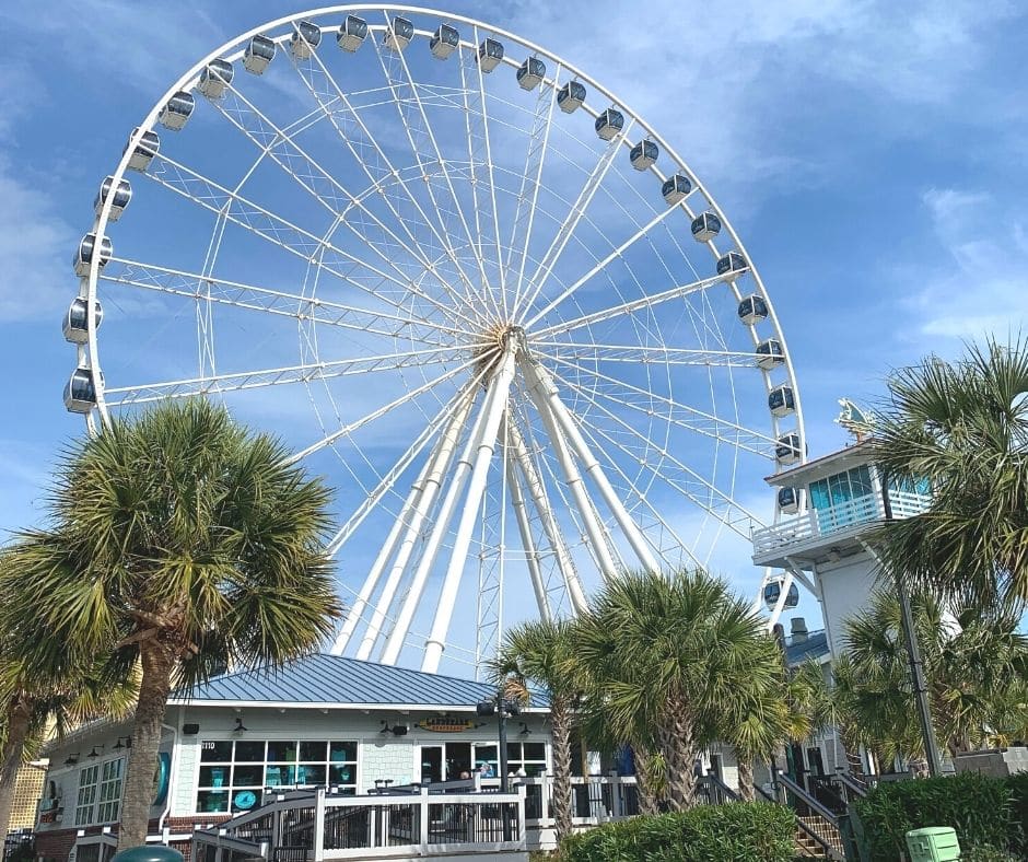 The Myrtle Beach SkyWheel is open year round . 